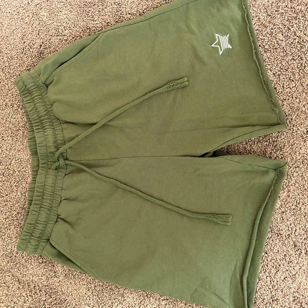 Army Green Soft Shorts